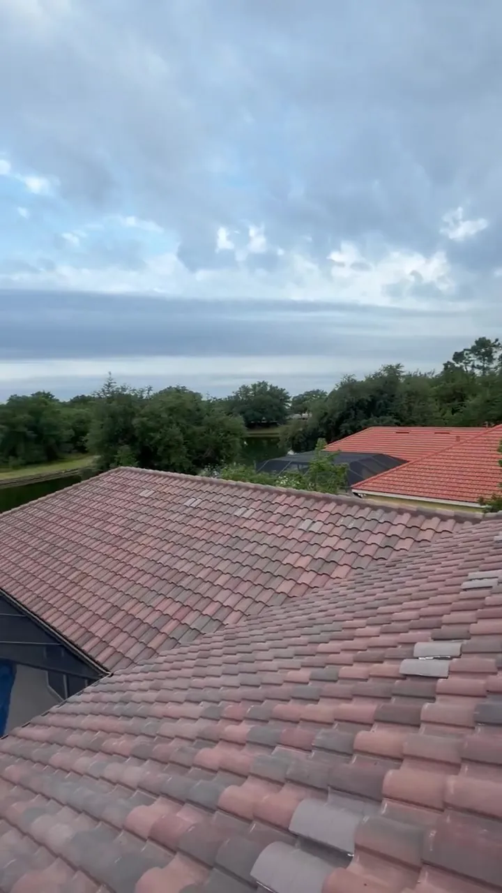 Tile roof detail showing finished work by SRQ Building Services in Sarasota, FL